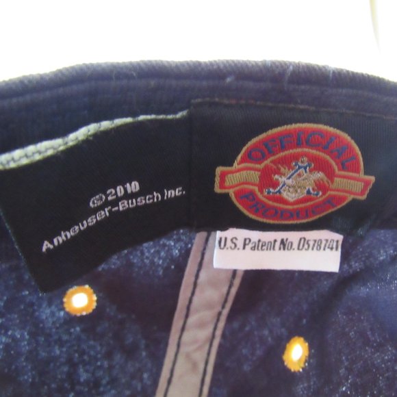 Anheuser Busch Bud Light Logo Cap/Hat With A Bottle Opener Unisex - Picture 9 of 9